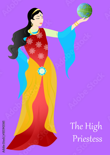 the priestess card