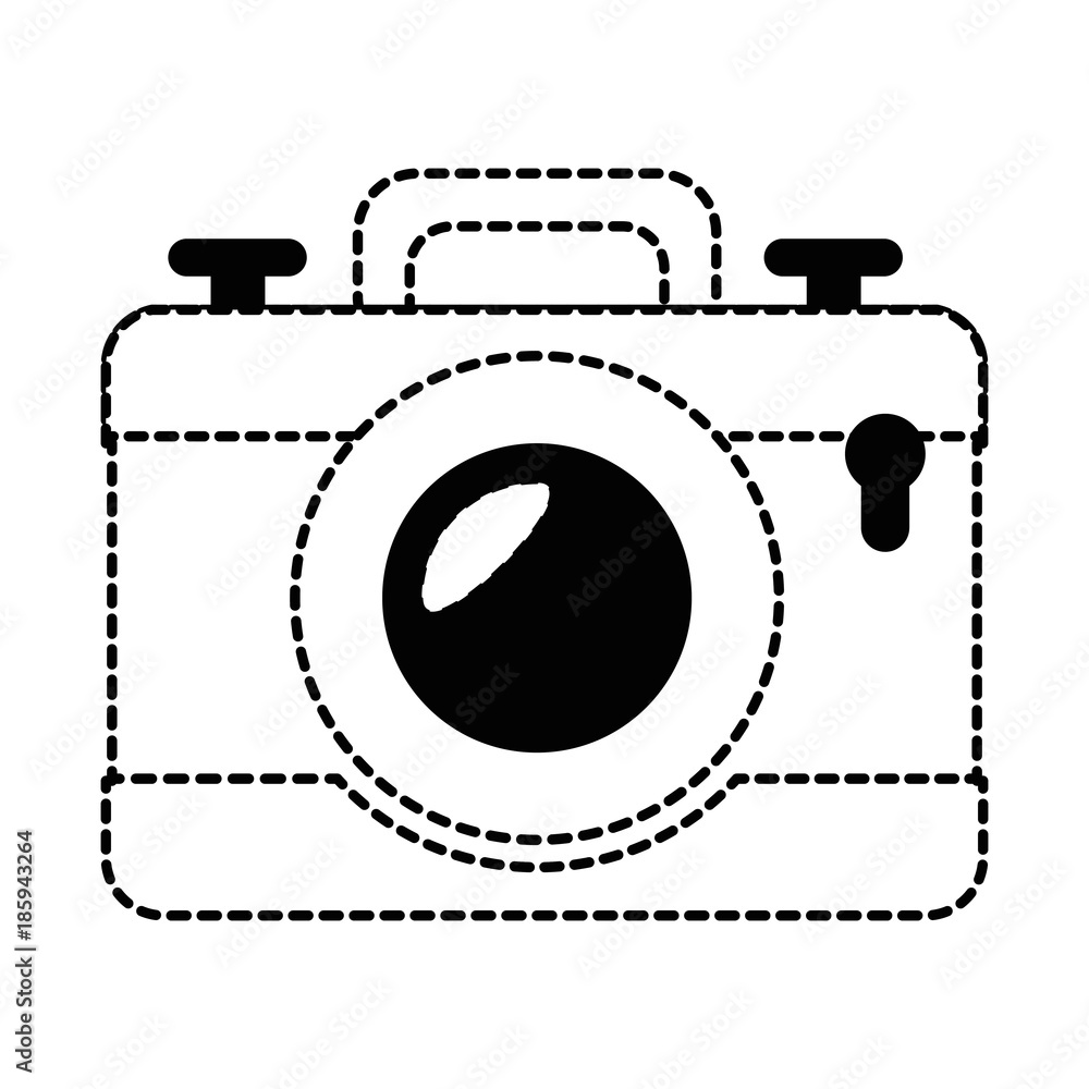 camera photographic isolated icon vector illustration design camera photographic isolated icon vector illustration design