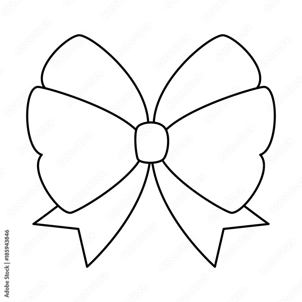 bowntie ribbon isolated icon vector illustration design bowntie ribbon isolated icon vector illustration design