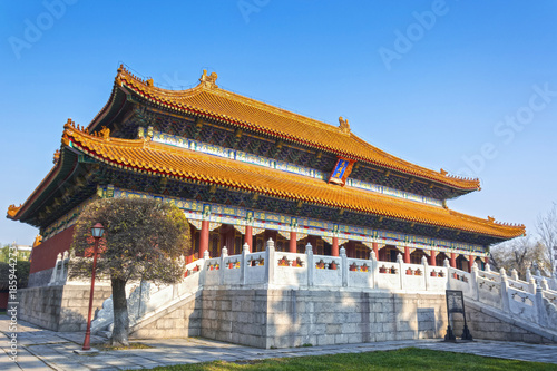 The Dacheng Hall in Temple of Confucius.