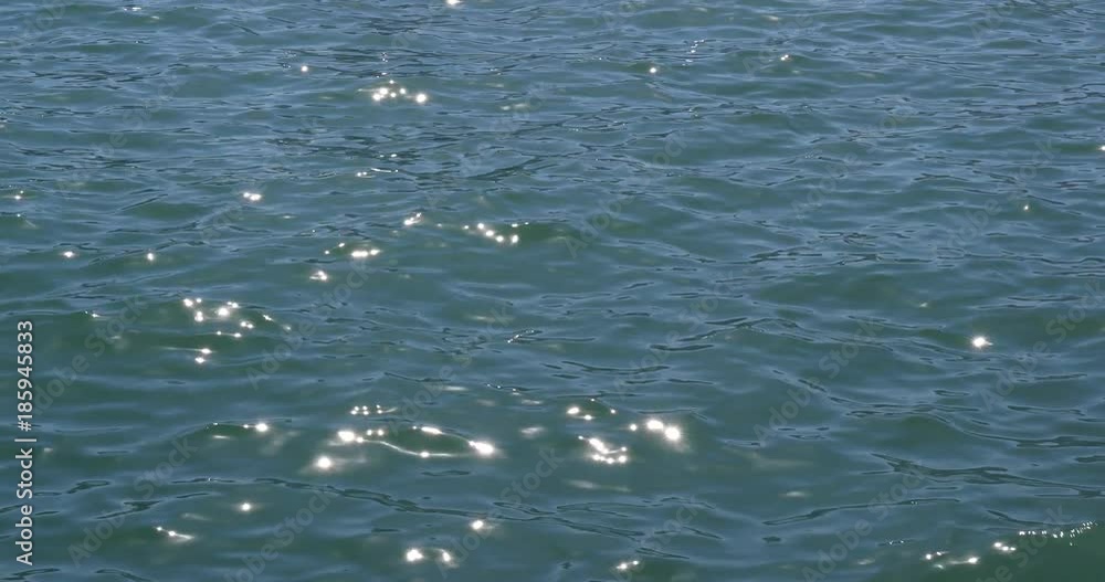 Beautiful seascape under sunlight