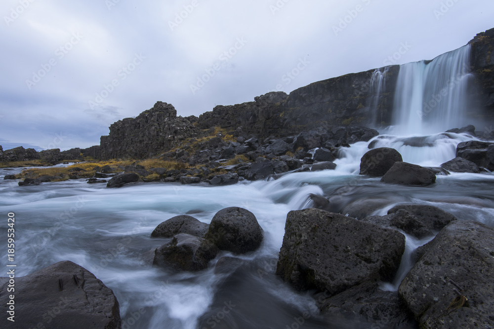 Fototapeta premium Waterfall in Iceland