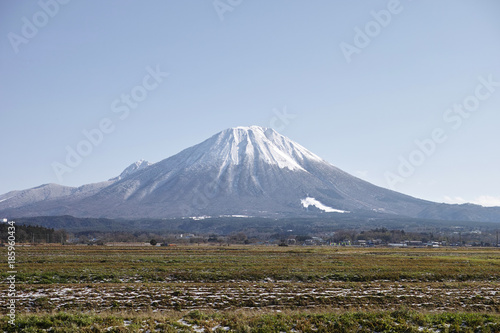 冬の伯耆富士 大山西麓