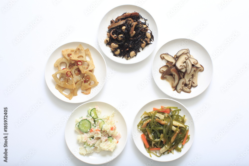 The image of the side dish of Japan The image of the side dish of Japan