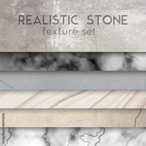 Stone Texture Samples Realistic Set 