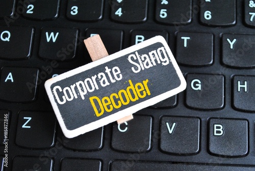 Corporate slang decoder