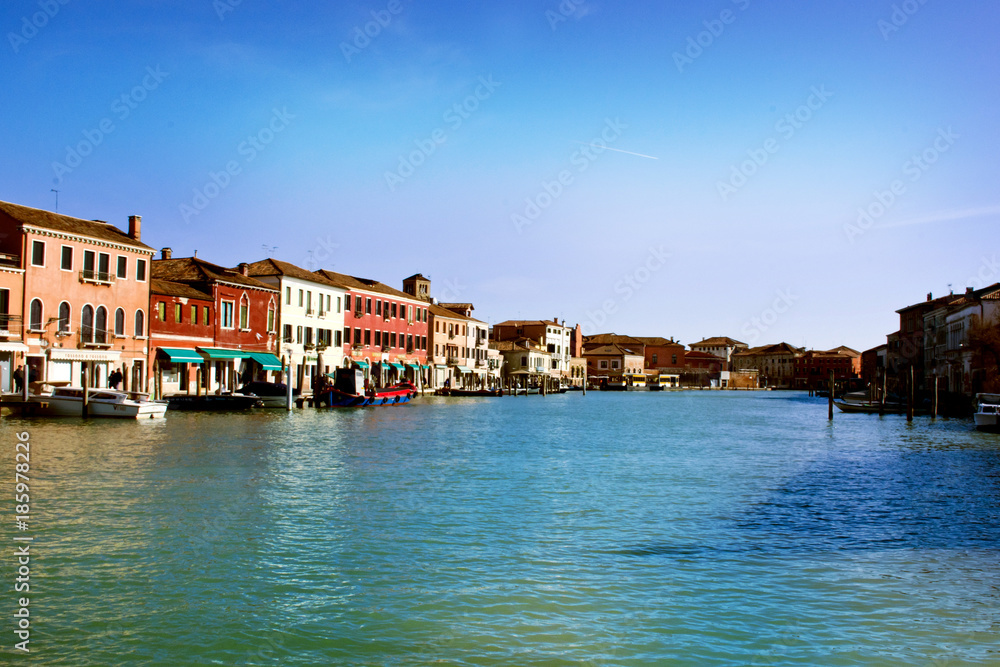 Splendida città di Murano, Venezia - Italia