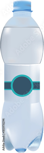 bottiglia d' acqua 50cc mezzo litro