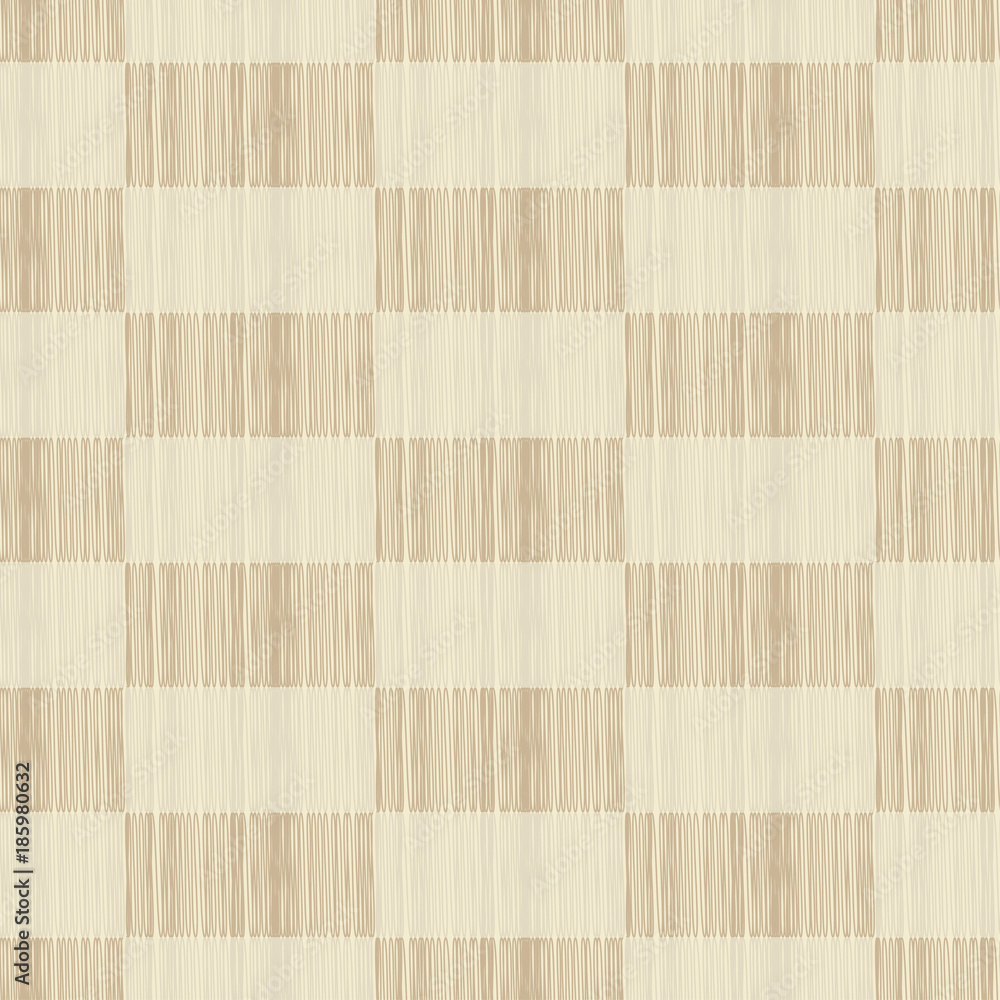Fototapeta premium Parquet and linoleum texture. Seamless geometric pattern. Scribble texture. Textile rapport.