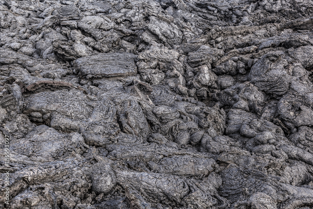 Stones of volcanic flow give a beautiful structure Stones of volcanic flow give a beautiful structure