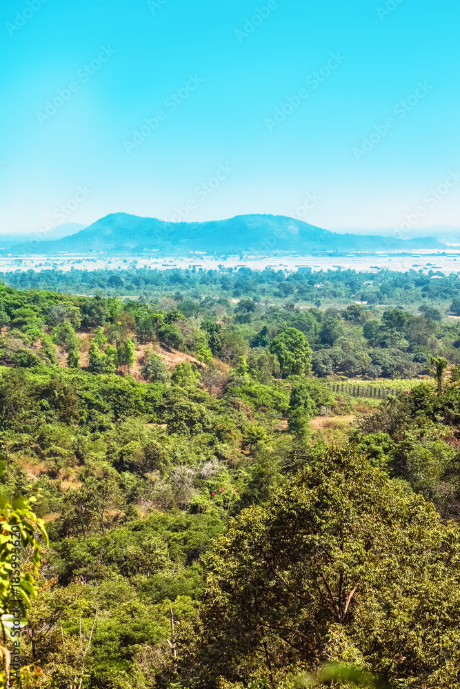 Viewpoint from Kep National Park, Cambodia Viewpoint from Kep National Park, Cambodia