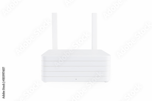 Wallpaper Mural white router isolated Torontodigital.ca