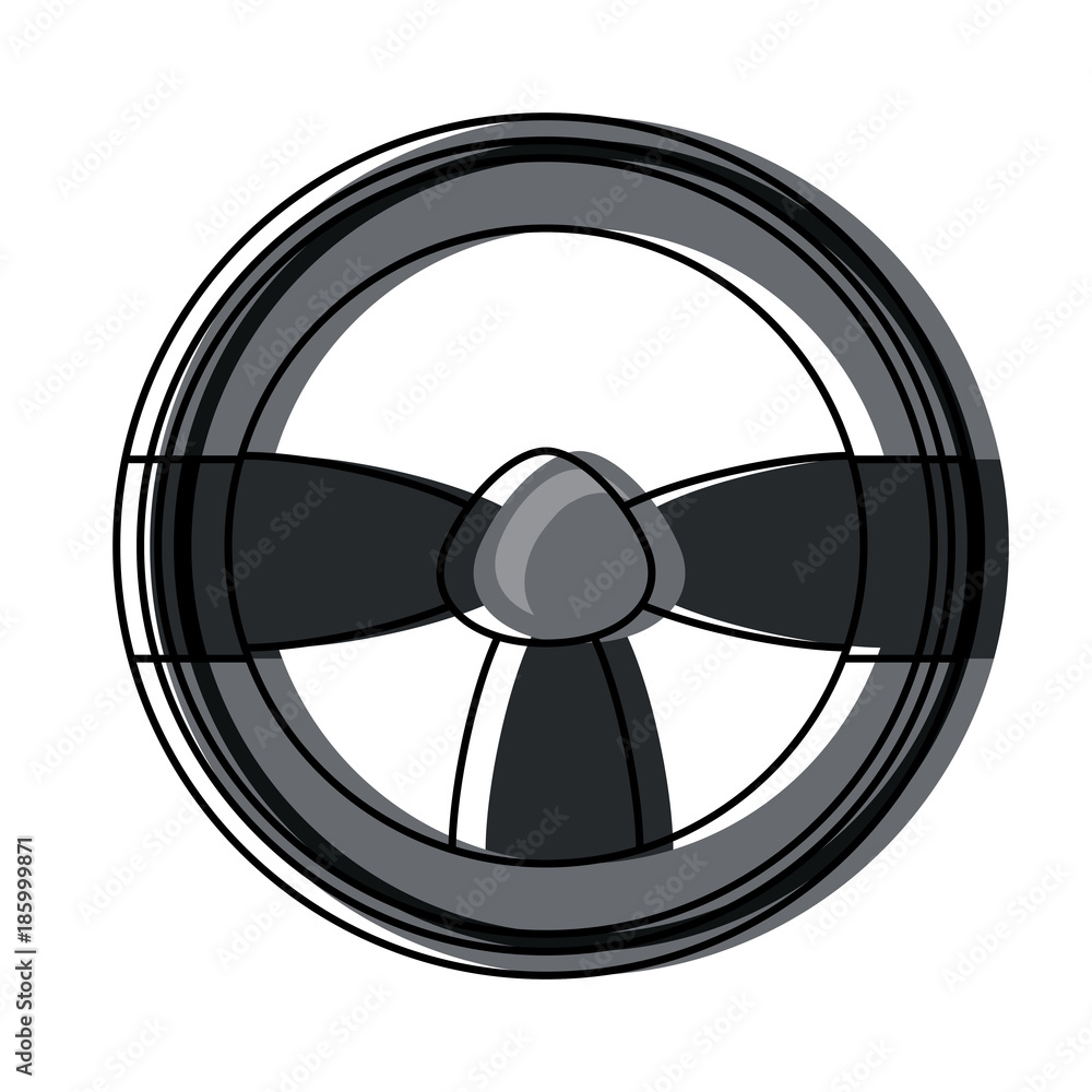 Obraz premium steering wheel icon image