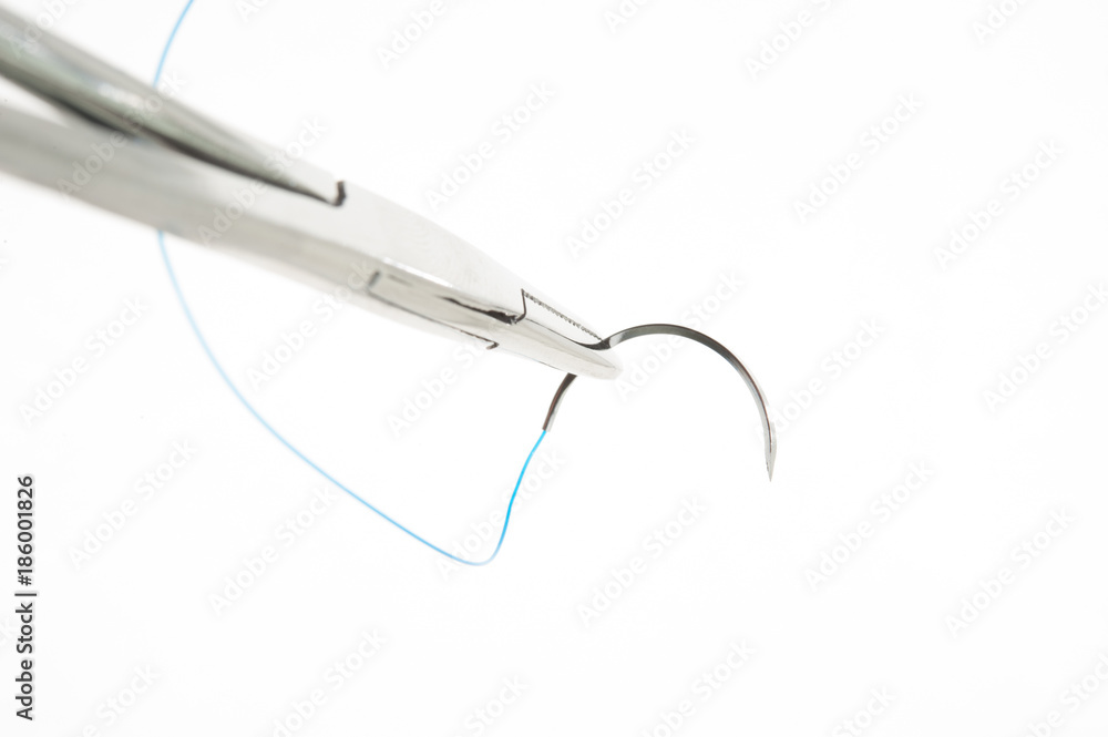 NEEDLE HOLDER AND SUTURE NEEDLE HOLDER AND SUTURE