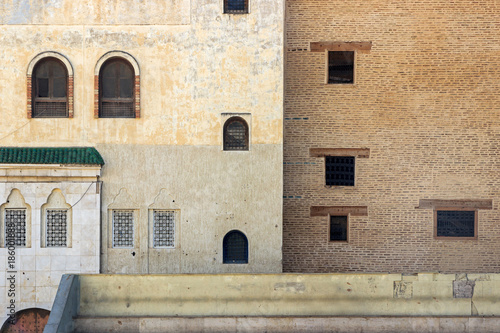 building facade in old Medina Morocco © cceliaphoto
