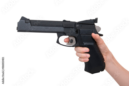 gun in hand