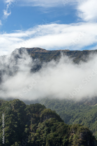 Viewpoint over the north coast of Madeira, Portugal