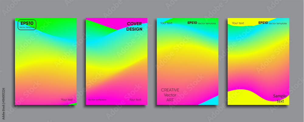 Creative colored cover. Cover design. Creative colored cover. Cover design.