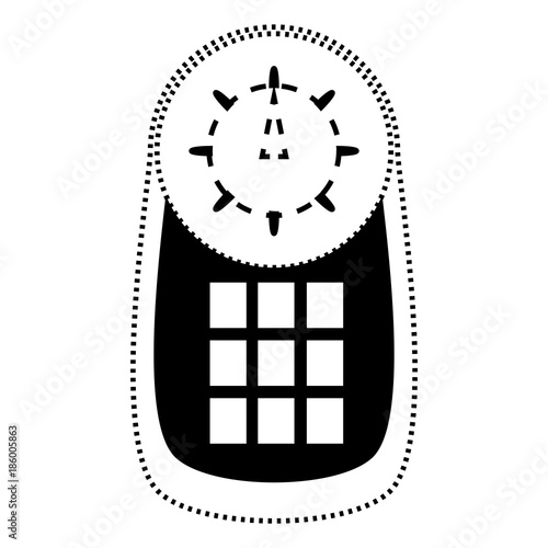 car scanner device icon