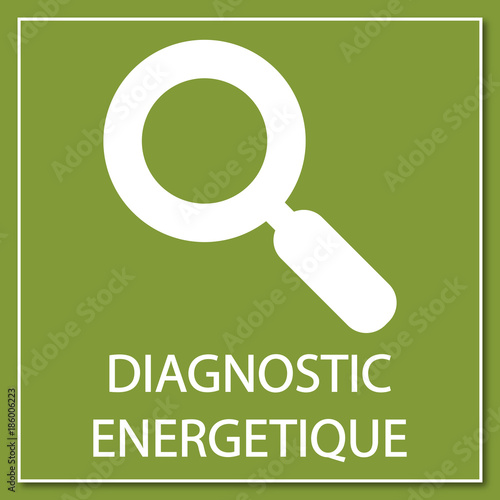 Logo diagnostic énergétique.