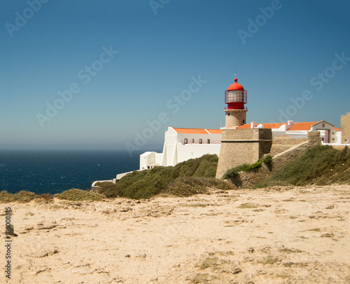 The coast of the Portuguese Algarve in summer