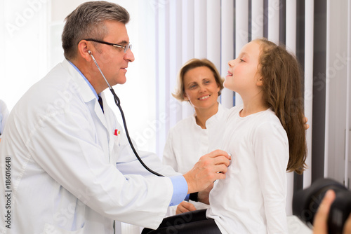 Little Girl s Medical Checkup