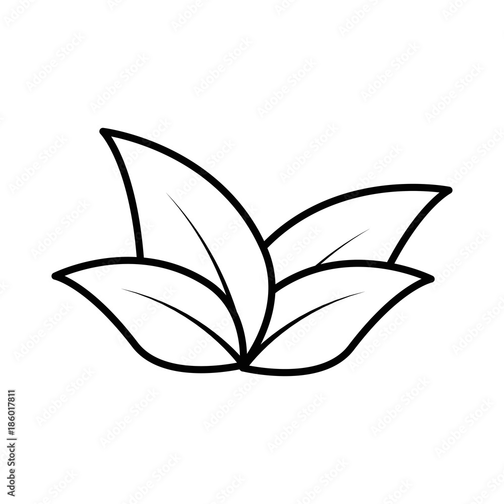 plants cultivated isolated icon