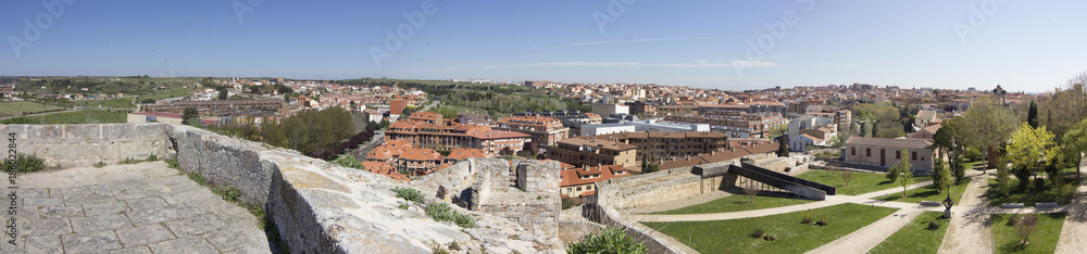 historical and ancient castle of Zamora, Spain