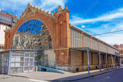 Public market of supplies in the city of Zamora