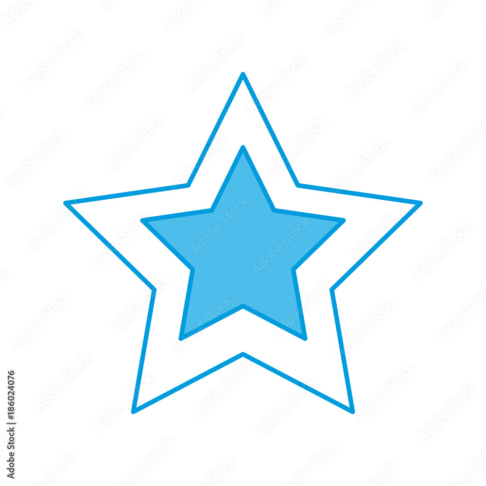 Star shape symbol icon vector illustration graphic design Star shape symbol icon vector illustration graphic design