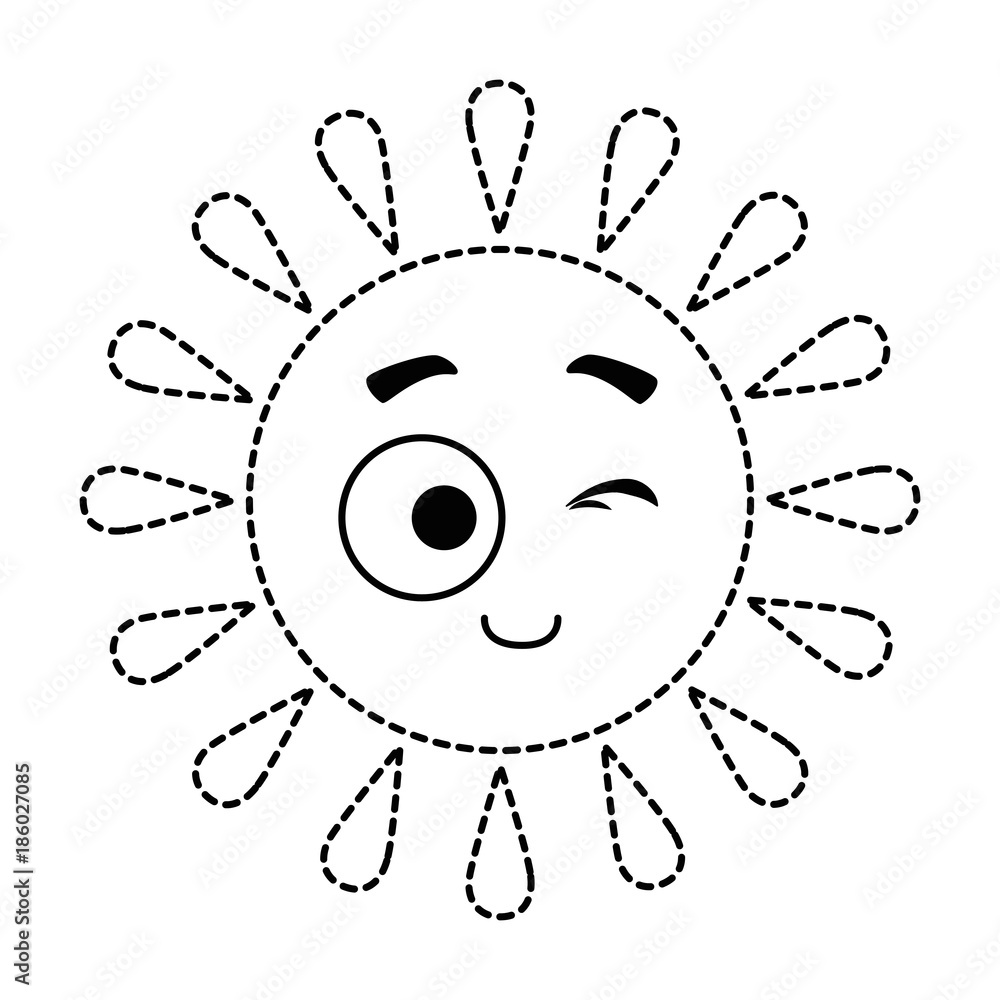 summer sun accomplice kawaii character summer sun accomplice kawaii character