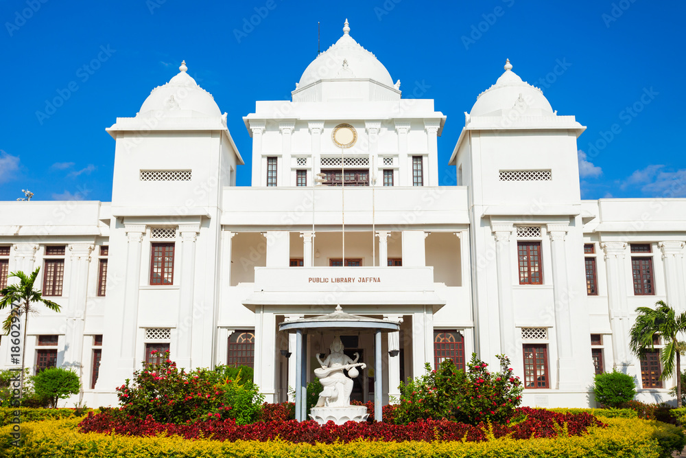 Obraz premium The Jaffna Public Library