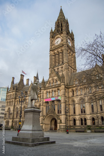 Obraz na płótnie For the city of Manchester in England w salonie
