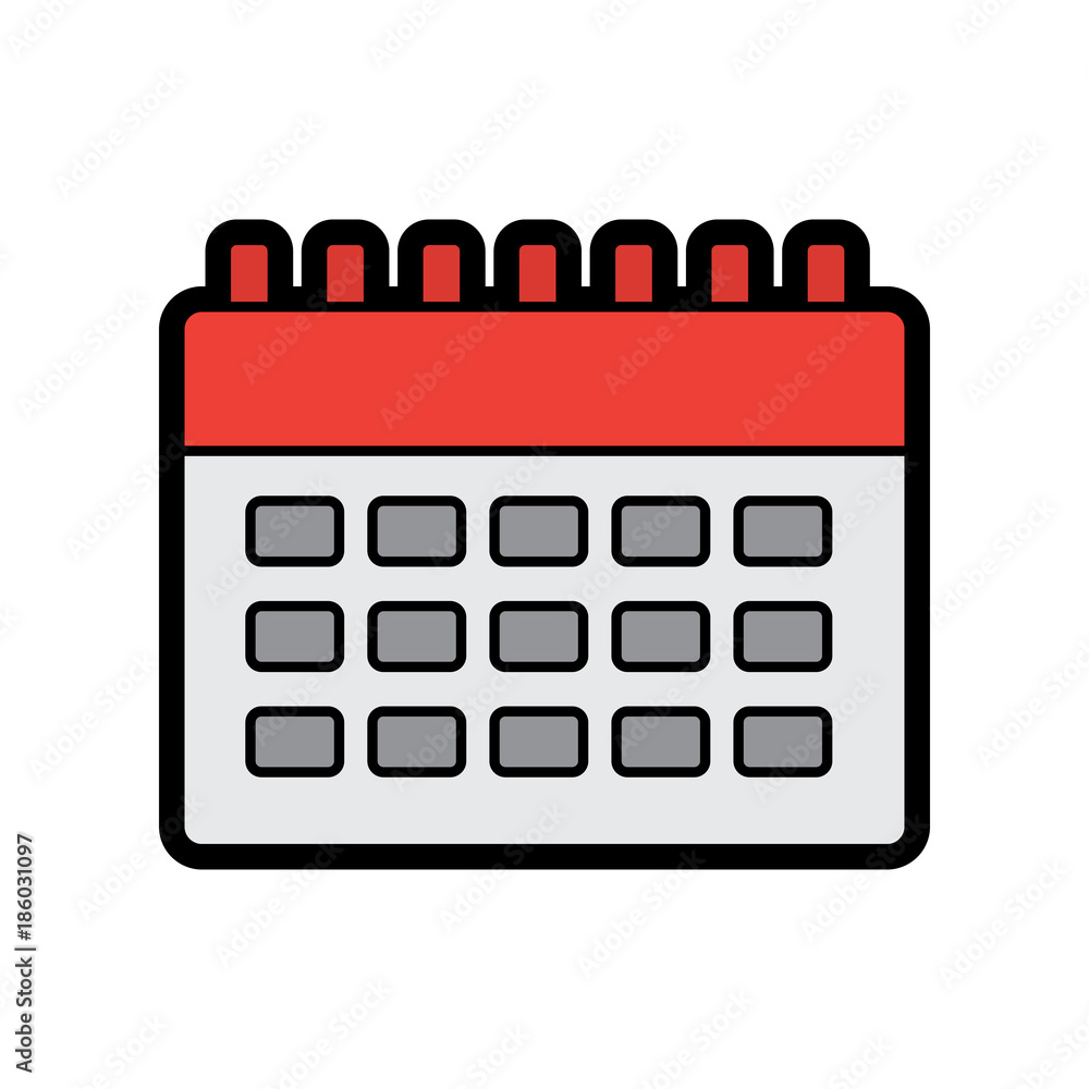calendar blank icon image vector illustration design calendar blank icon image vector illustration design