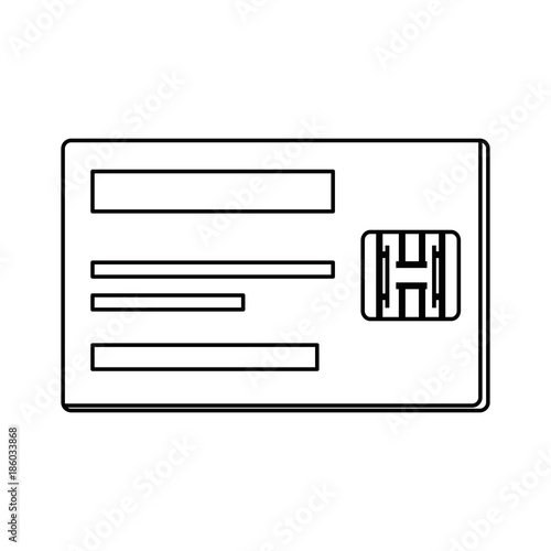 credit cards isolated icon