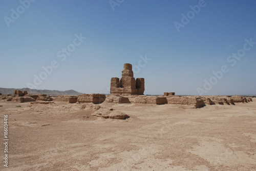 Ruins of Jiaohe, an ancient Silk Road town