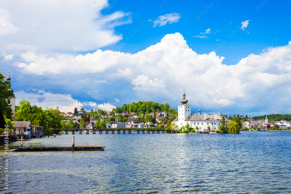 Gmunden city lakeside, Austria