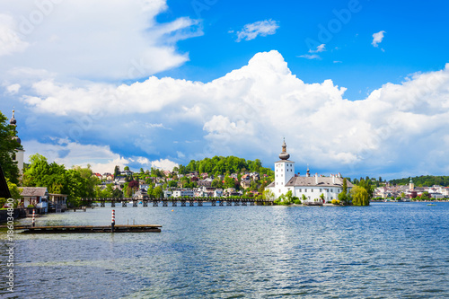 Gmunden city lakeside, Austria © saiko3p