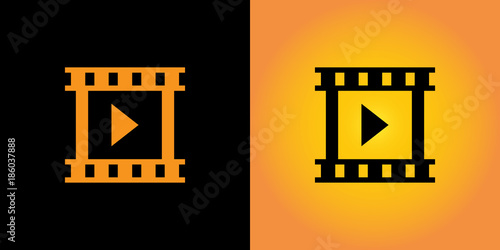 Film strip icon
