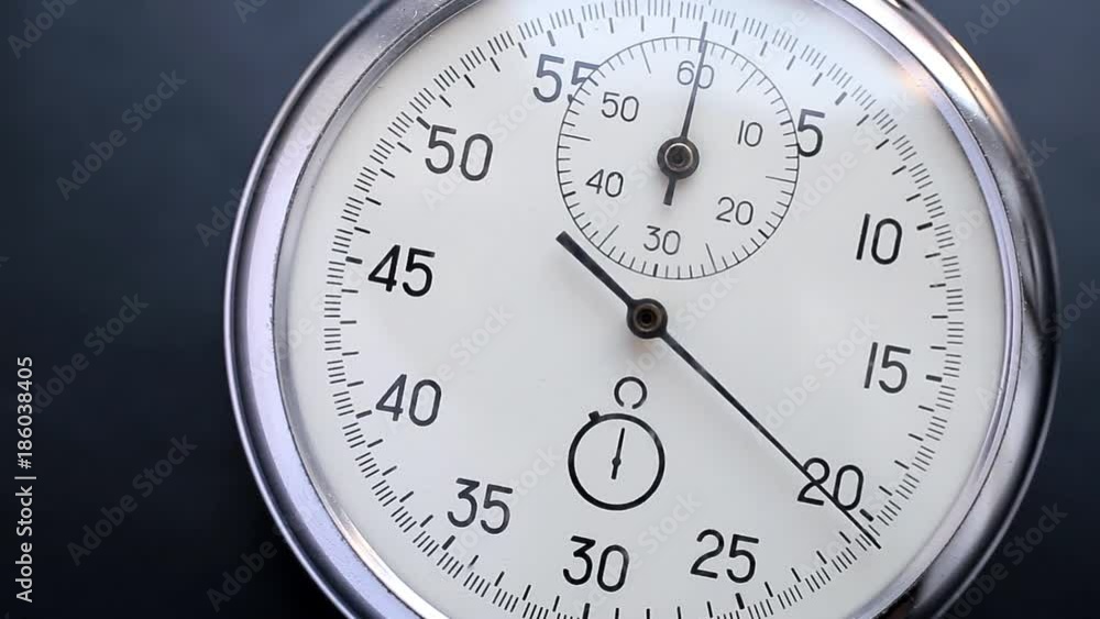 Video showing close-up chronograph in action Video showing close-up chronograph in action