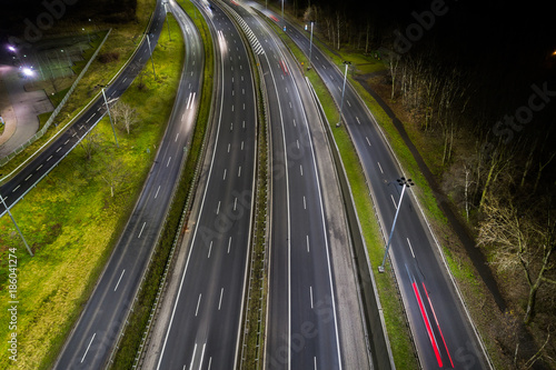 Obraz na płótnie autostrada A4 KATOWICE Kraków w salonie