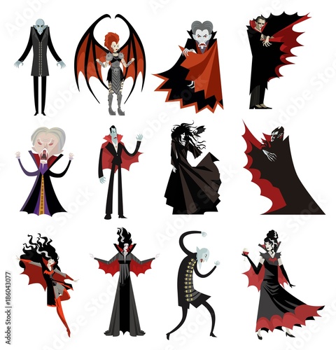 vampire characters collection