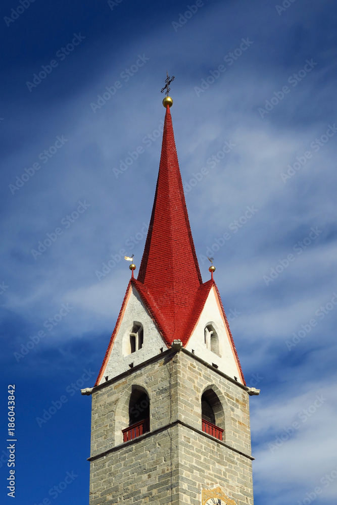 Fototapeta premium Kirche zu Issing, Südtirol, Italien