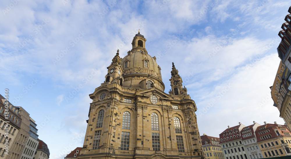 Obraz premium dresden germany frauenkirche church
