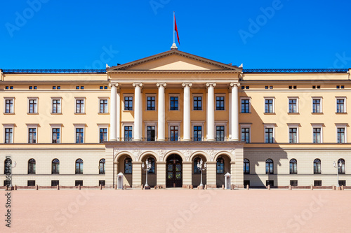 Canvas Print Oslo Royal Palace, Norway