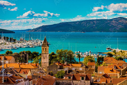 View of Trogir, Croatia photo