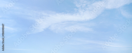 White clouds on sky