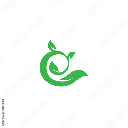 Nature leaf logo 