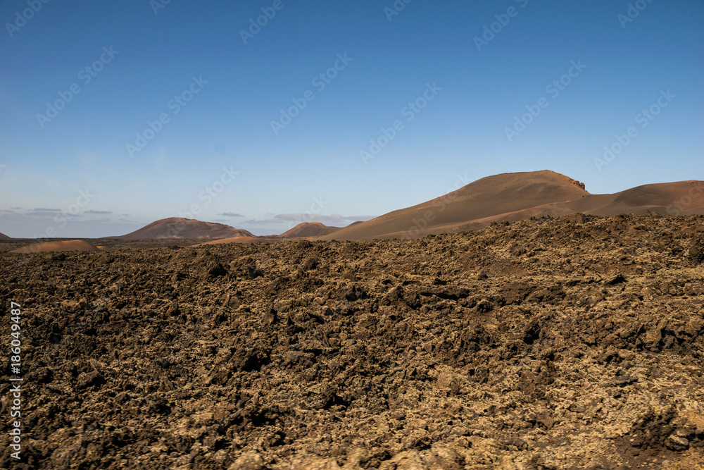 Paesaggio Vulcanico - Panorama di Lanzarote (Isole Canarie)