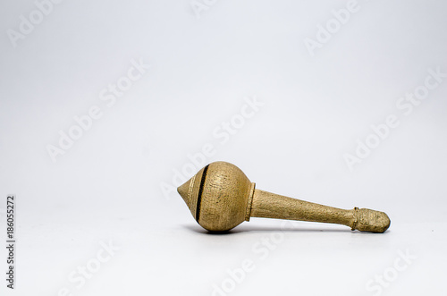 Gada or Mace a warrior's weapon used in Mahabharata. photo
